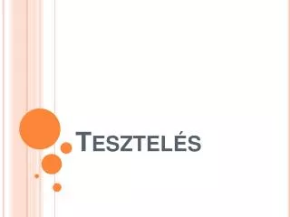 tesztel s
