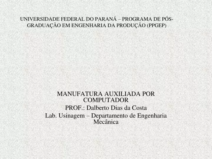 universidade federal do paran programa de p s gradua o em engenharia da produ o ppgep