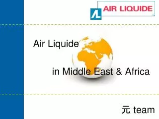 Air Liquide in Middle East &amp; Africa