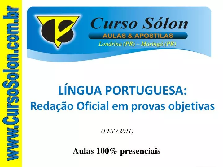 l ngua portuguesa reda o oficial em provas objetivas