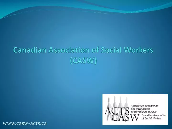 canadian association of social workers casw