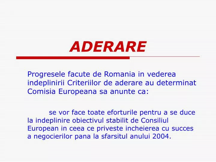 aderare