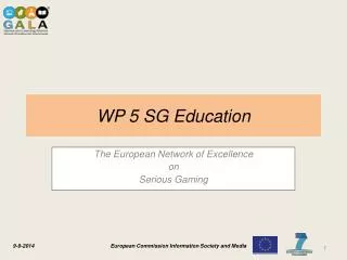 WP 5 SG Education