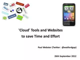 Paul Webster (Twitter : @watfordgap) 26th September 2012
