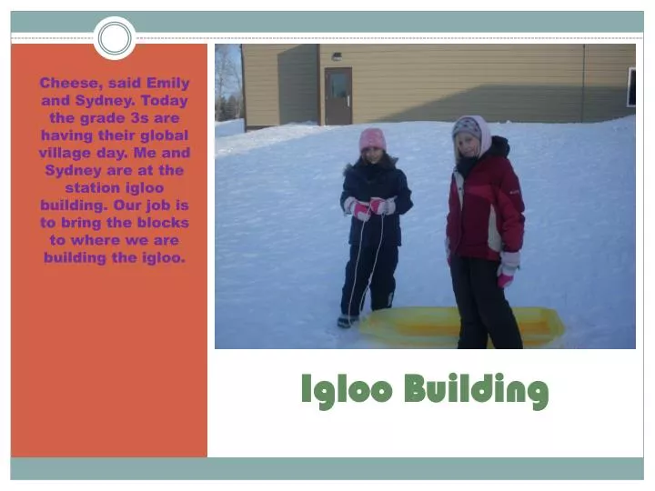 igloo building
