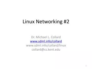 Linux Networking #2