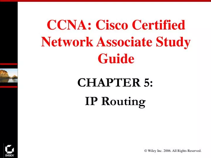 ccna cisco certified network associate study guide