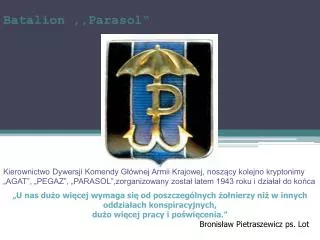 batalion parasol