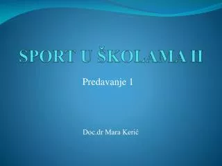 sport u k olama ii