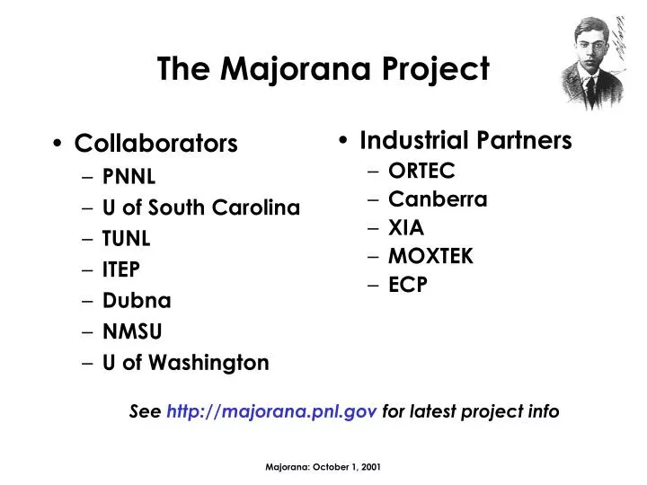 the majorana project
