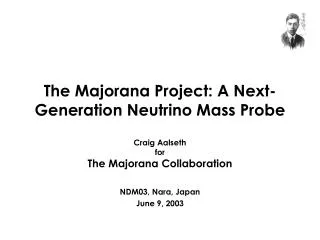 The Majorana Project: A Next-Generation Neutrino Mass Probe