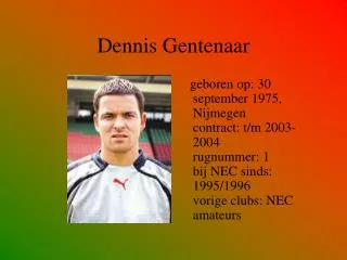 dennis gentenaar