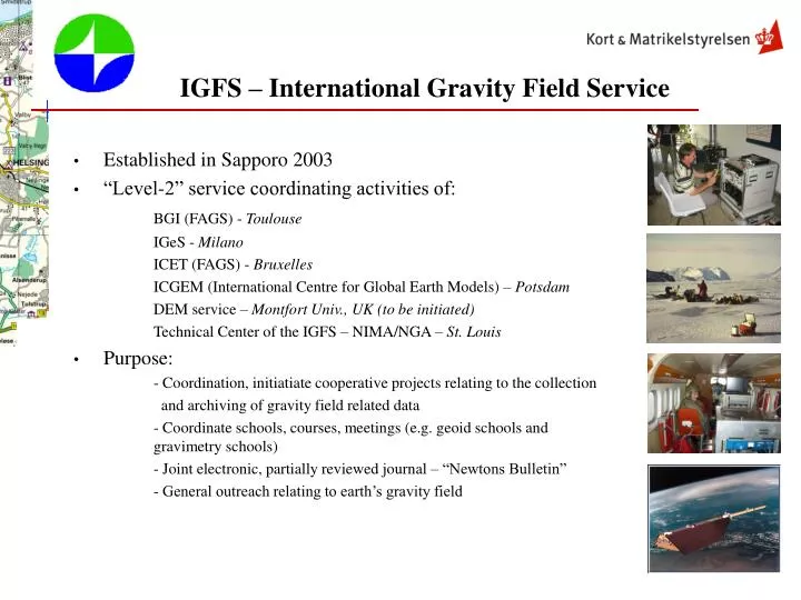 igfs international gravity field service