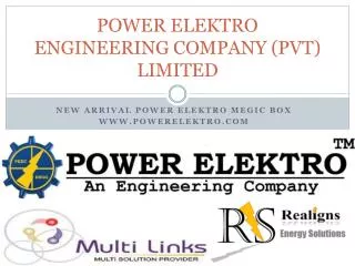POWER ELEKTRO ENGINEERING COMPANY (PVT) LIMITED