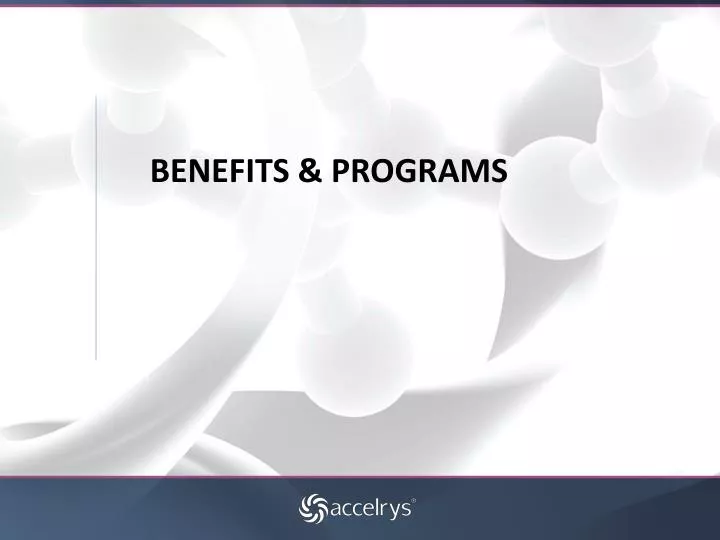 benefits programs