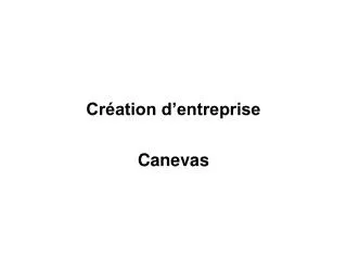 cr ation d entreprise