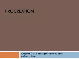 procr ation