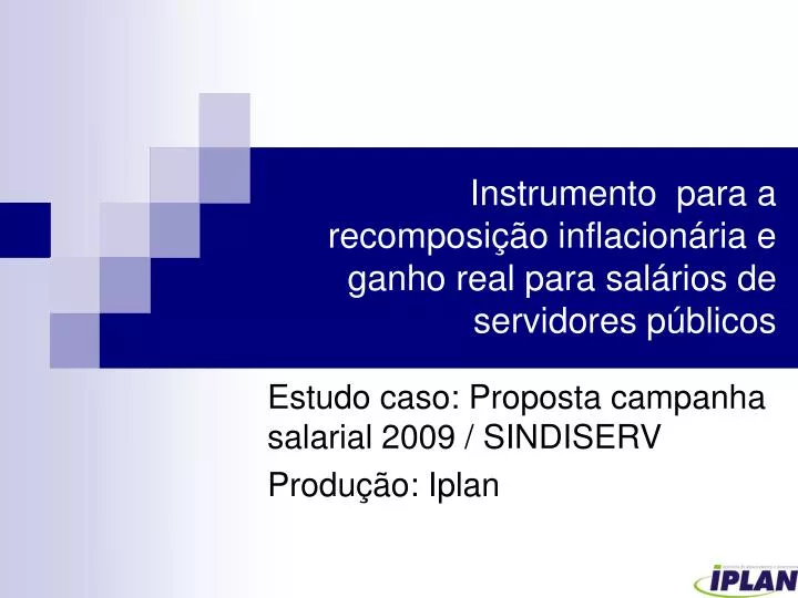 instrumento para a recomposi o inflacion ria e ganho real para sal rios de servidores p blicos