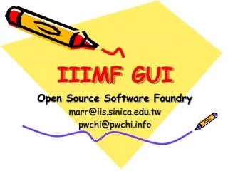 IIIMF GUI