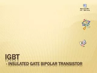 igbt insulated gate bipolar transistor