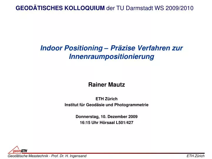 indoor positioning pr zise verfahren zur innenraumpositionierung