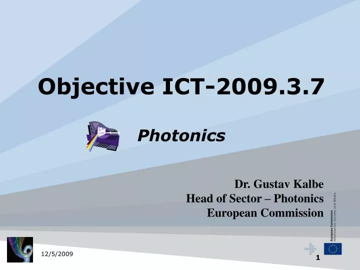 objective ict 2009 3 7 photonics