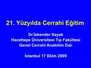 21 y zy lda cerrahi e itim
