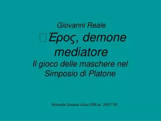 demone mediatore