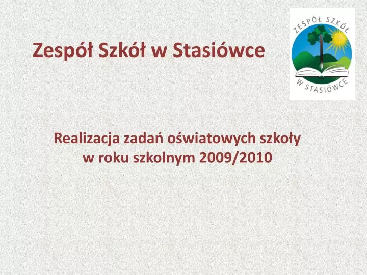 zesp szk w stasi wce