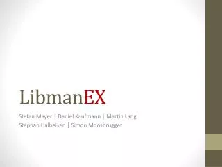 libman ex