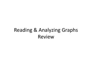 Reading &amp; Analyzing Graphs Review