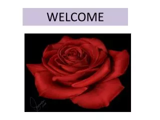 WELCOME