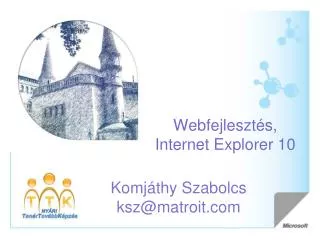 webfejleszt s internet explorer 10