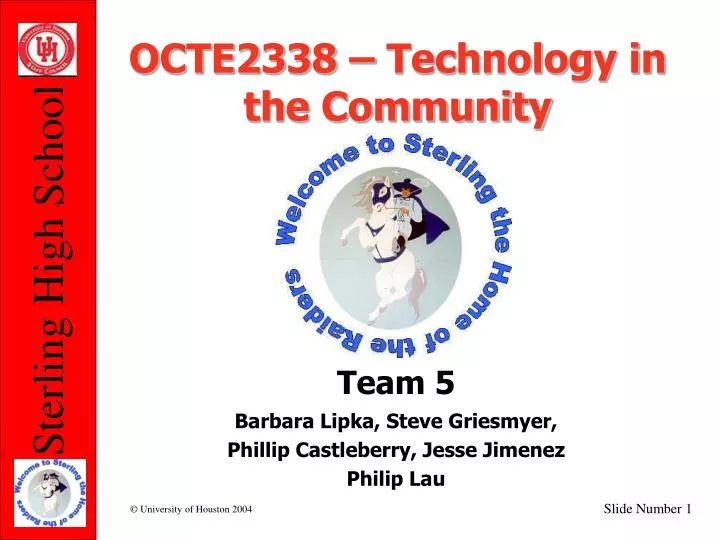 octe2338 technology in the community