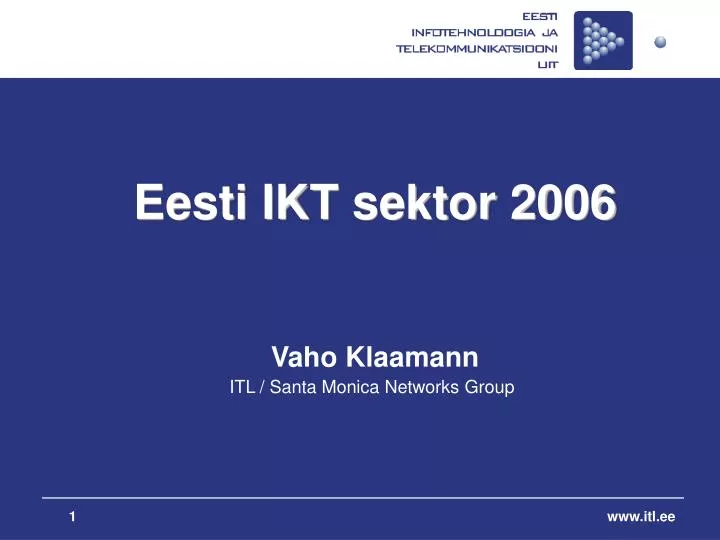eesti ikt sektor 2006
