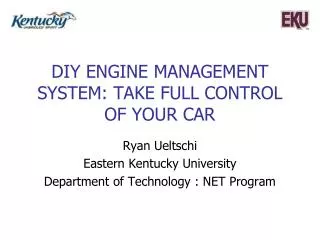 DIY Engine management system: Take full control of your car