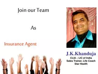 Join our Team As