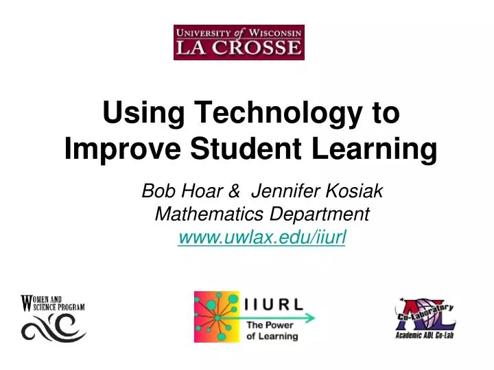 using technology to improve student learning