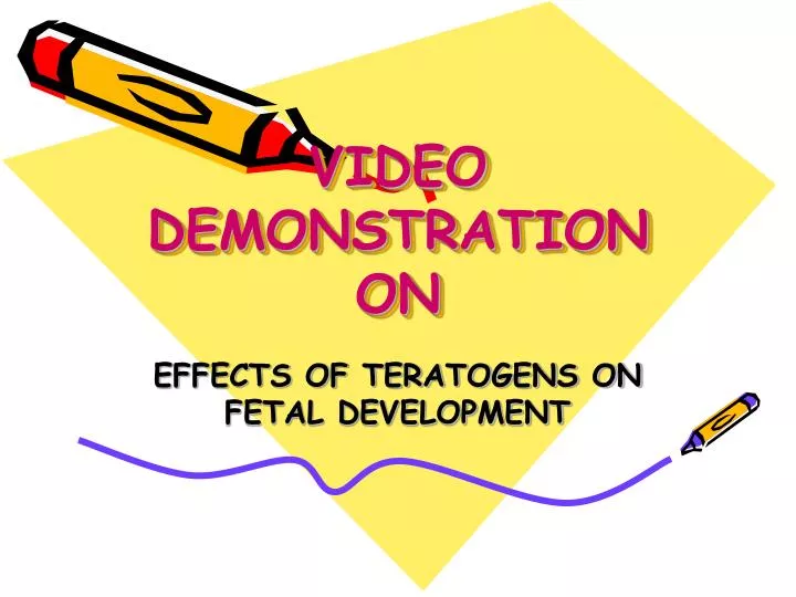 video demonstration on