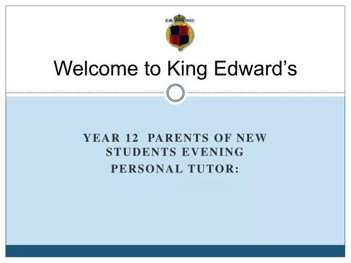 welcome to king edward s
