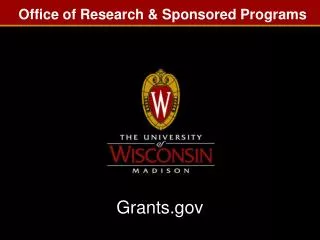 Office of Research &amp; Sponsored Programs