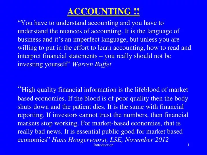 accounting