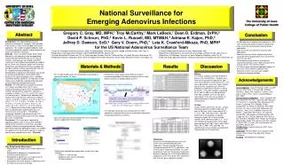 National Surveillance for Emerging Adenovirus Infections