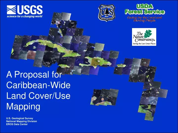 a proposal for caribbean wide land cover use mapping