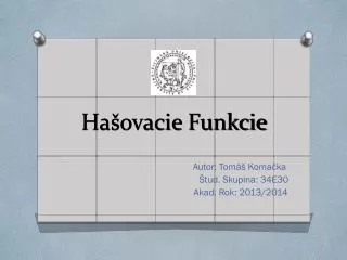 ha ovacie funkcie
