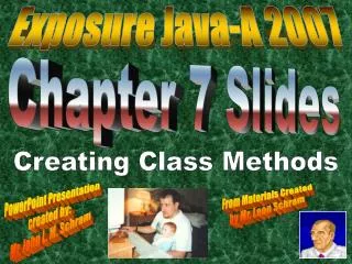 Chapter 7 Slides