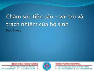 ch m s c ti n s n vai tr v tr ch nhi m c a h sinh