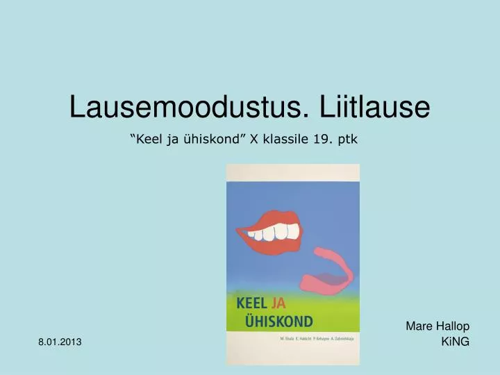 lausemoodustus liitlause