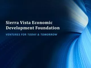 Sierra Vista Economic Development Foundation