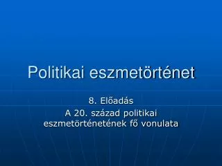 politikai eszmet rt net